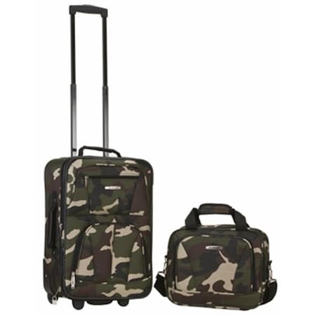 Rockland 2 PC TRIBAL LUGGAGE SET - TRIBAL F102-TRIBAL
